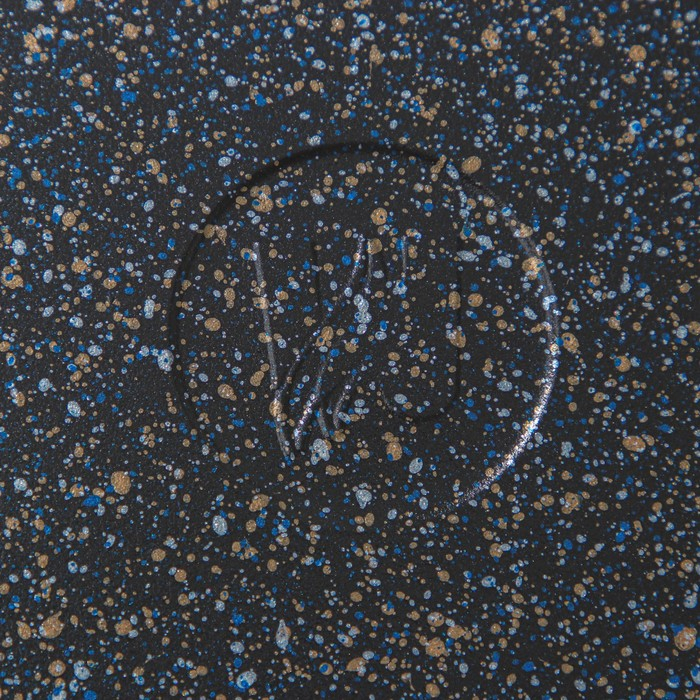 Сковорода &laquo;Гранит Star&raquo;, d=20 см, пластиковая ручка, антипригарное покрытие, тёмно-синий