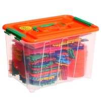 Конструктор ТИКО &laquo;Геометрия&raquo;, 155 деталей, 6 колёс