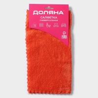Салфетка для уборки Доляна, микрофибра, влаговпитывающая, 30&times;30 см, цвет МИКС