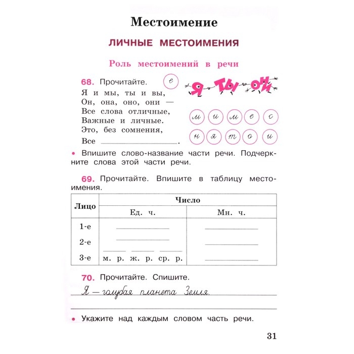 Рабочая тетрадь &laquo;Русский язык&raquo;, 4 класс, часть 2, Канакина В. П., 2023