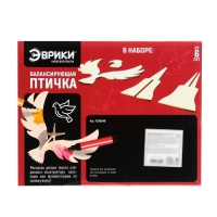 Набор для опытов &laquo;Балансирующая птичка&raquo;, 4 элемента