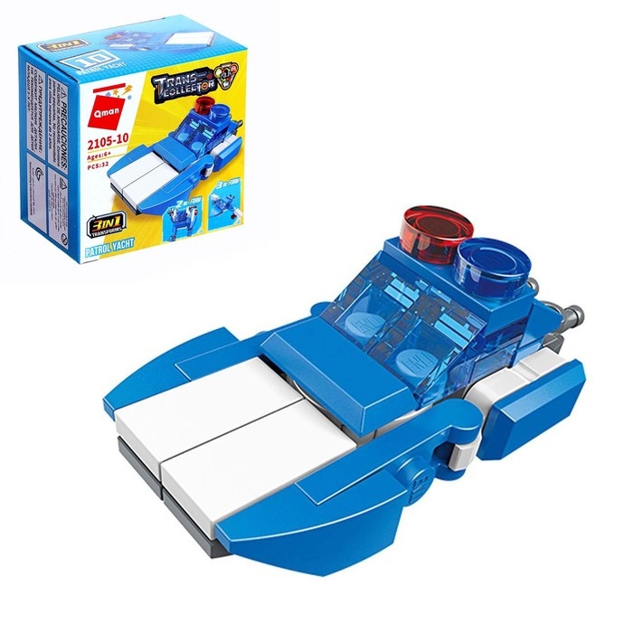 Конструктор &laquo;Транспорт&raquo;, 10 видов, МИКС