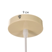 Светильник Edward 1х40Вт Е27 пр-1м сливочный 38х38х25см