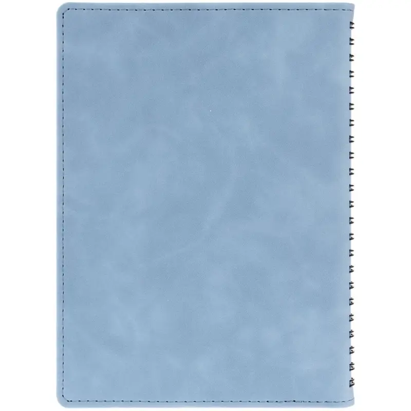 Ежедневник Spring Urban на заказ, недатированный, голубой