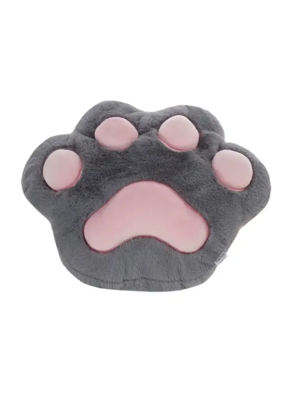 Мягкая игрушка-подушка "Лапка", цвет серый, 30 см 316/30/79-1