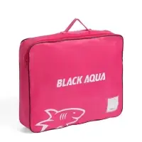 Коньки раздвижные BlackAqua, р. 35-38, для фитнеса, с роликовой платформой, цвет фуксия