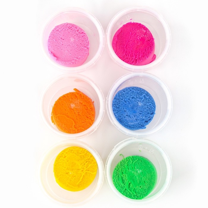 Тесто для лепки &laquo;Пластишка № 1&raquo;, 6 цветов по 80 г