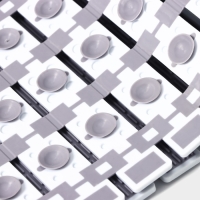 Коврик противоскользящий в ванну на присосках SAVANNA, 40&times;68 см, цвет серый