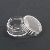 Набор баночек для декора, 12 шт, в органайзере, 4 мл, 12 &times; 10 &times; 3 см, цвет прозрачный