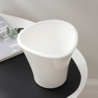 Кашпо для цветов со вставкой &laquo;Лагуна&raquo;, 1,5 л, d=16 см, h=15 см, белое