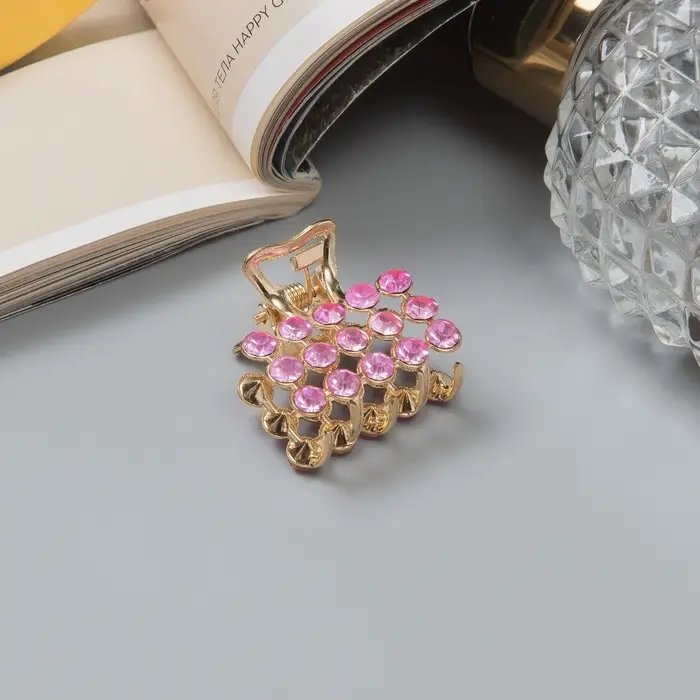 Крабик для волос &laquo;Классик&raquo;, 2.5 см, золото МИКС