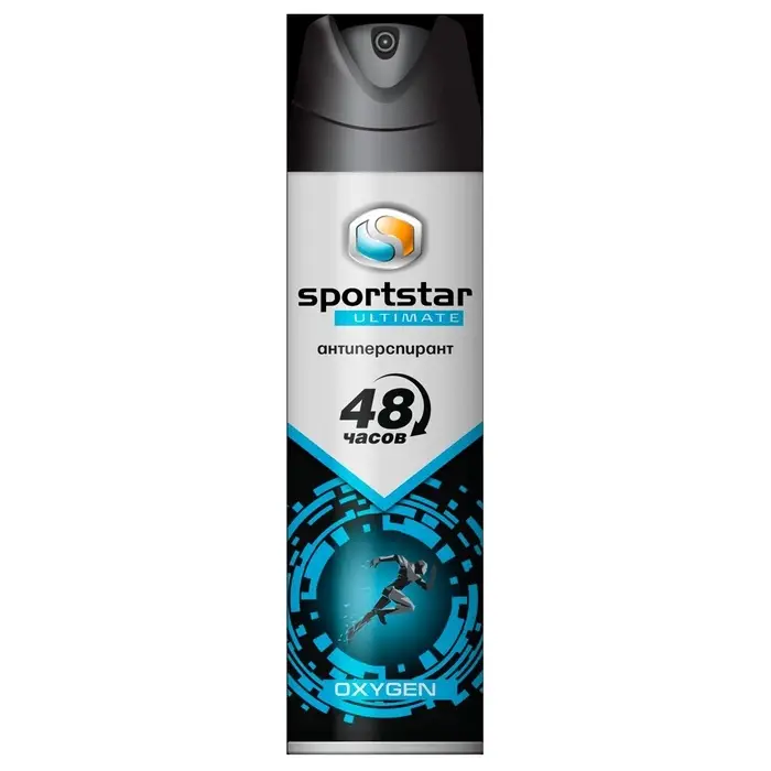 Дезодорант мужской SPORT STAR Oxygen, 150 мл