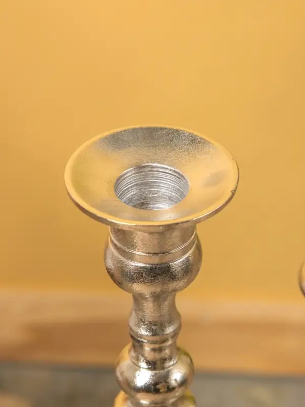 Подсвечник на 5 свечей "Изобилие" алюминий 41 см