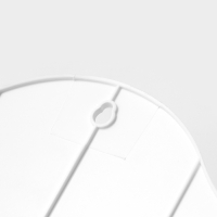 Кашпо для цветов настенное &laquo;Хризантема&raquo;, 1 л, 9,5&times;8,5&times;15,3 см, белое