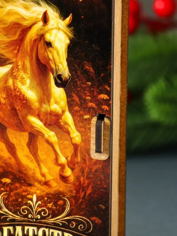 Новогодняя шкатулка "Богатства" 17х8,5 см