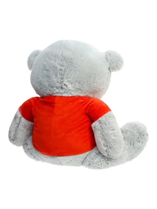 Мягкая игрушка "Медведь Тед", в кофте, цвет серый, 120 см