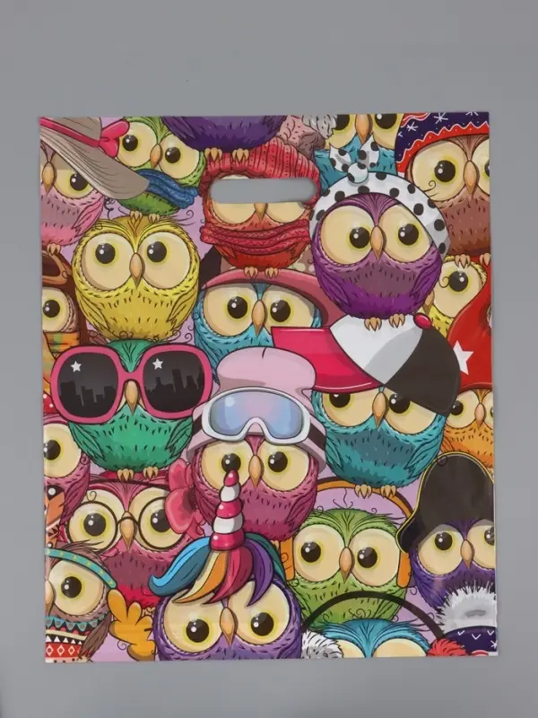 Пакет "Тусовка", полиэтиленовый с вырубной ручкой, 38 х 45 + 3 см, 50 мкм