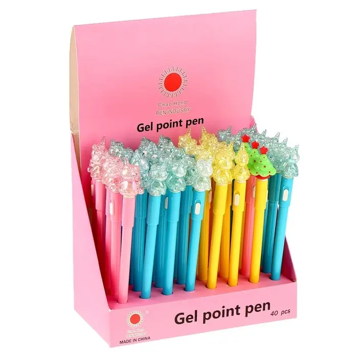 Ручка световая &laquo;Единорог&raquo;, синие чернила, МИКС