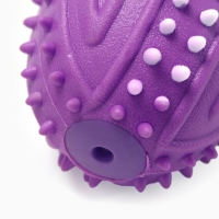 Игрушка жевательная "Граната", TPR, 10 см, фиолетовая