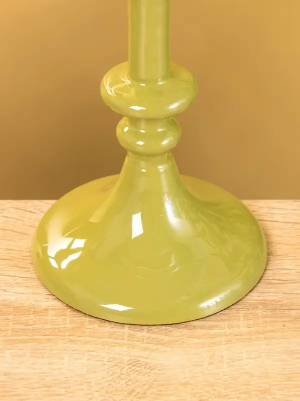 Подсвечник на 1 свечу "Авокадо" 10х10х26 см