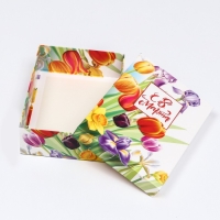 Подарочная коробка "8 марта, тюльпаны", 21 х 15 х 5,7 см