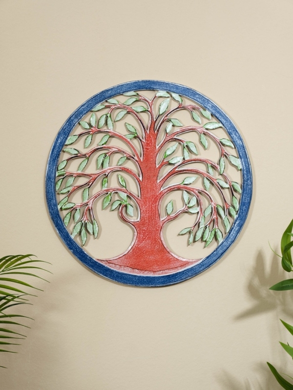 Панно резное МДФ "Древо жизни", 40х40х0,6 см