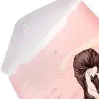 Папка-конверт на кнопке А6, 140 х 170 мм, 180 мкм, вертикальный, deVENTE. Mentality, МИКС х 4 цвета, картонная коробка