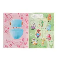 Книжка с наклейками "Роботы"