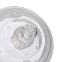 Соска для бутылочки силиконовой M&B, шир.горло, &Oslash;70мм, от 3 мес, антиколиковая