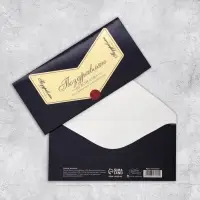 Конверт для денег &laquo;Поздравляю&raquo;, 16.5&times;8 см