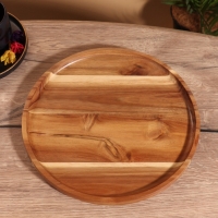 Доска разделочная 28х28х2 см, чайное дерево