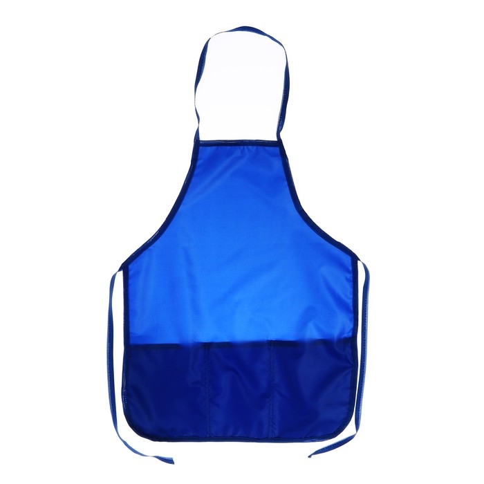 Фартук для труда, 485 х 395 мм, рост 116-146, Calligrata, ФТ-S "Стандарт" синий