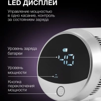 Пылесос HYV-S5550 500мл 400Вт белый