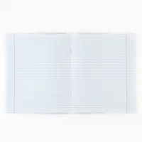 Тетрадь в клетку, 36 л., А5, на скрепке, блок №1, Minimalism, МИКС