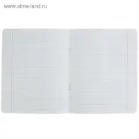 Тетрадь 12 листов в косую линейку "Лохматики", обложка мелованный картон, блок офсет, МИКС