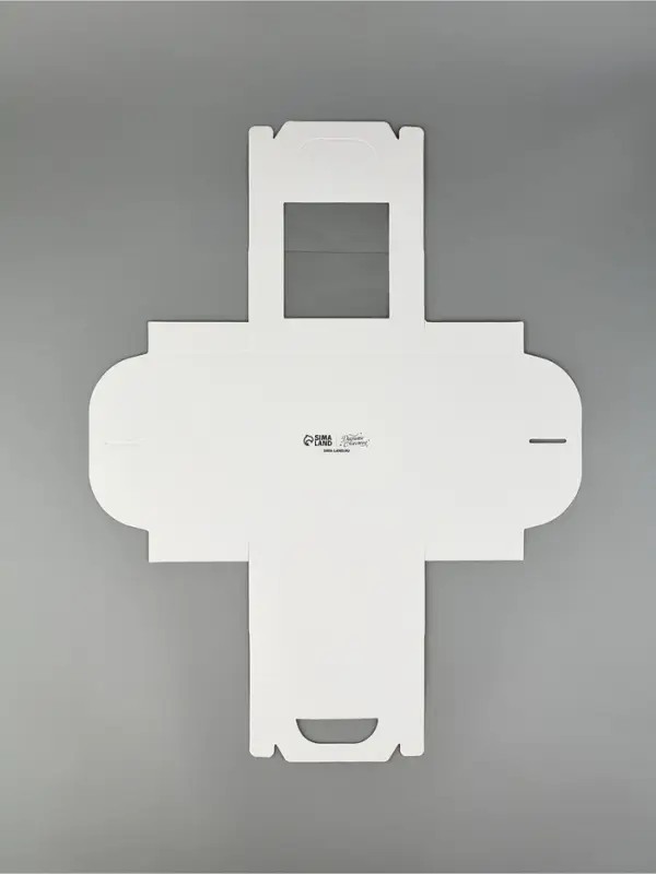 Упаковка для кондитерских изделий, под бенто - торт &laquo;Белая&raquo;, 14&times;14&times;8 см