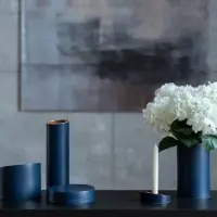 Набор подсвечников Form Fluid, горчичный