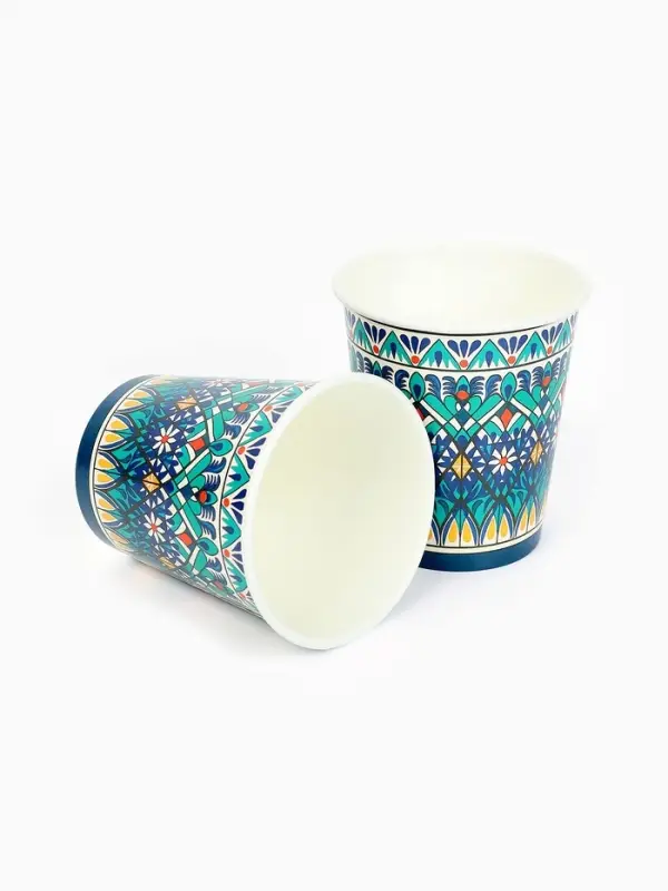 Стакан одноразовый бумажный &laquo;Узбекская&raquo;, 250 мл