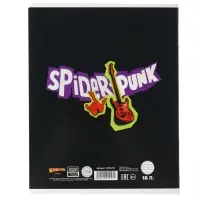 Тетрадь в линейку 18 листов, 5 видов МИКС, обложка мелованный картон, &laquo;Человек-паук&raquo;