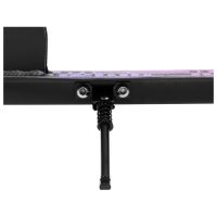 Самокат городской GRAFFITI City 200, складной, колёса PU 200 мм, ABEC 7 Carbon, цвет чёрный