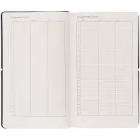 Ежедневник Nubuk, недатированный, бирюзовый