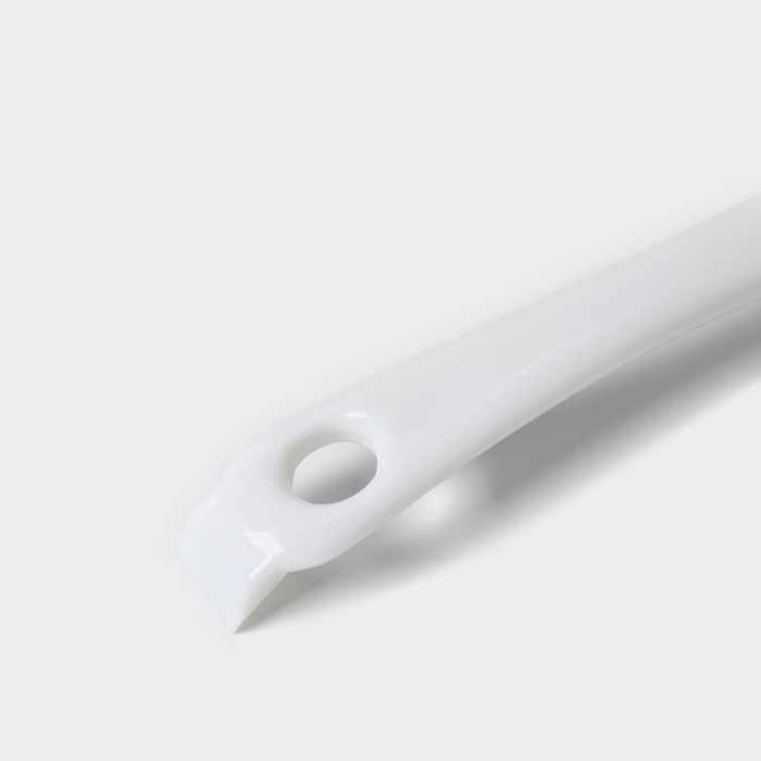 Щётка для чистки посуды и решёток-гриль Raccoon, круг, 19&times;5,5&times;2 см, цвет белый