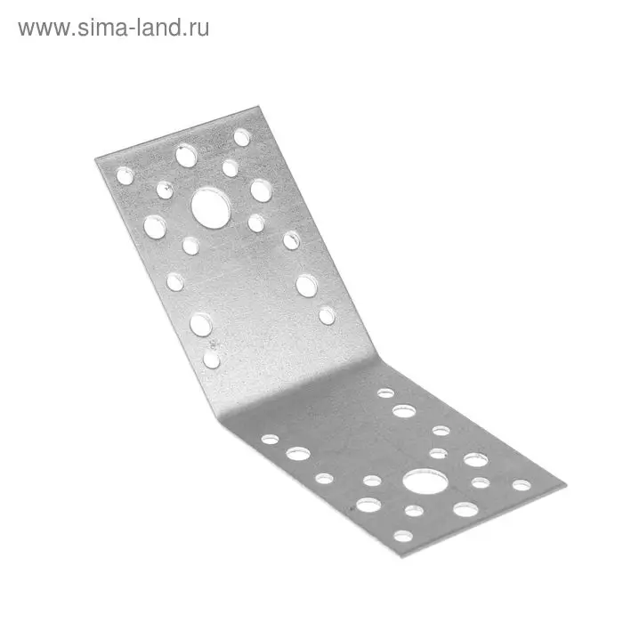 Уголок крепежный под 135&deg; ТУНДРА krep, 90х90х65х2 мм