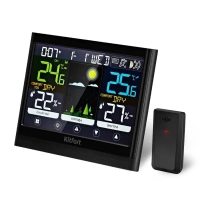 Метеостанция КТ-3318 термометр, погодная станция, часы