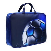 Папка с ручками текстильная А4, 350 х 270 х 100 мм, Calligrata TOP "Мяч"