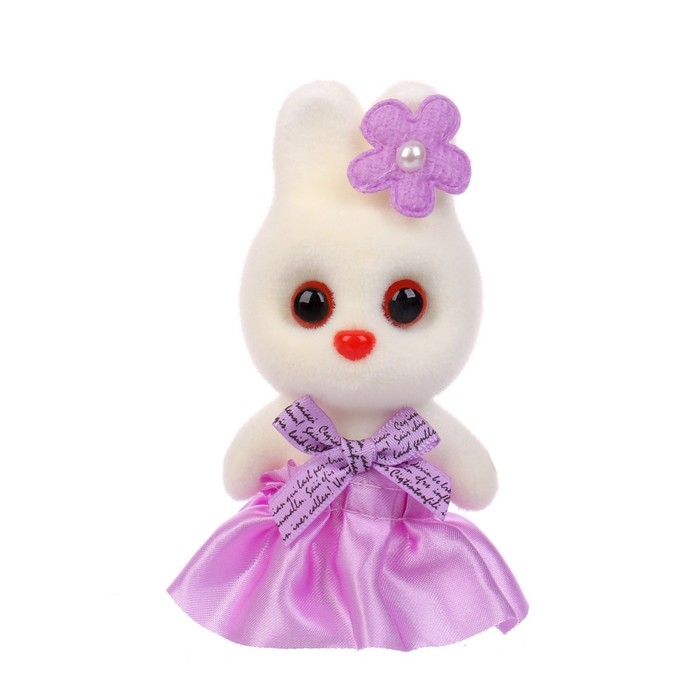 Игрушка из пенопласта &laquo;Зайка с цветком&raquo;, 13 см