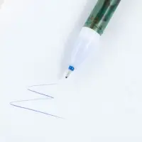 Ручка пиши стирай синяя паста 0,5 мм с колпачком &laquo;23 февраля&raquo;