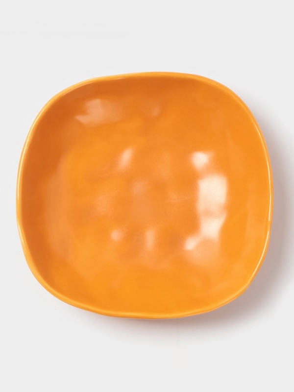 Салатник Magistro "Potter" 20см 19,9х19,5х5,3 цвет оранжевый