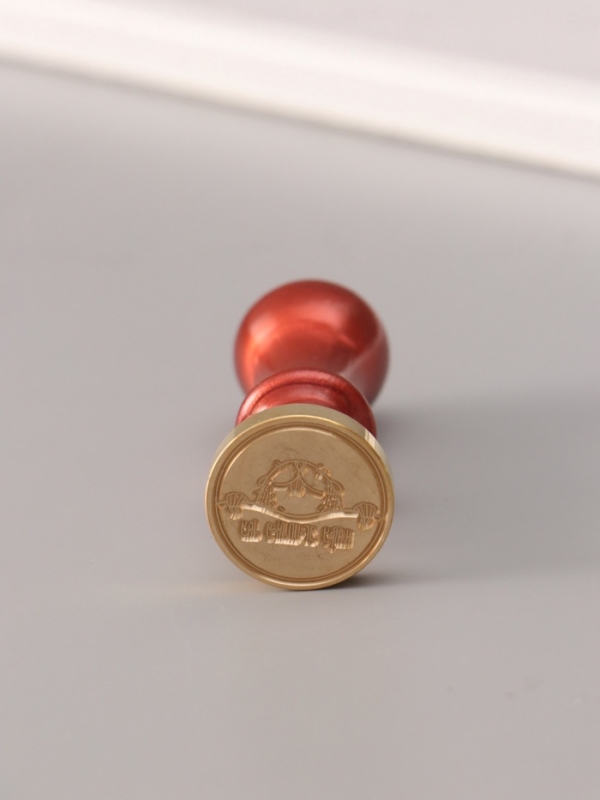 Сургучный набор "Бобёр" печать, ручка, сургуч 12,5х10х3,6 см