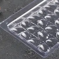 Форма для шоколада &laquo;Лепестки&raquo;, пластик, 20.5&times;10&times;1 см, прозрачная